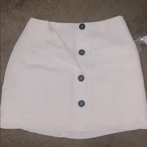 Off-White Formal Mini Skirt